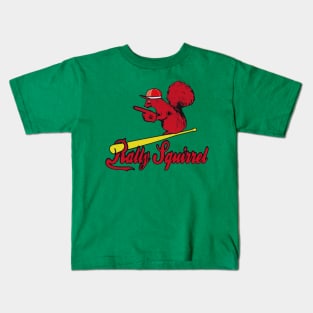 Rally Squirrel Kids T-Shirt